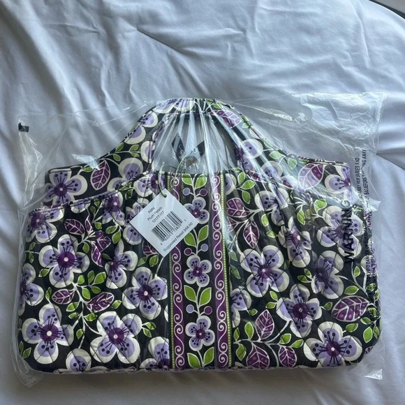 Vera Bradley Bags Vera Bradley Abby Bag Plum Petals Poshmark